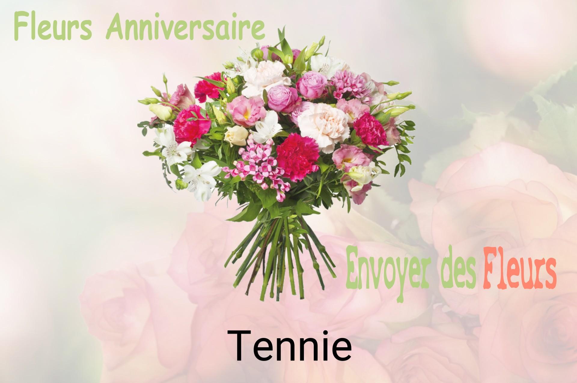 Bouquet de fleurs d’anniversaire livré à Tennie