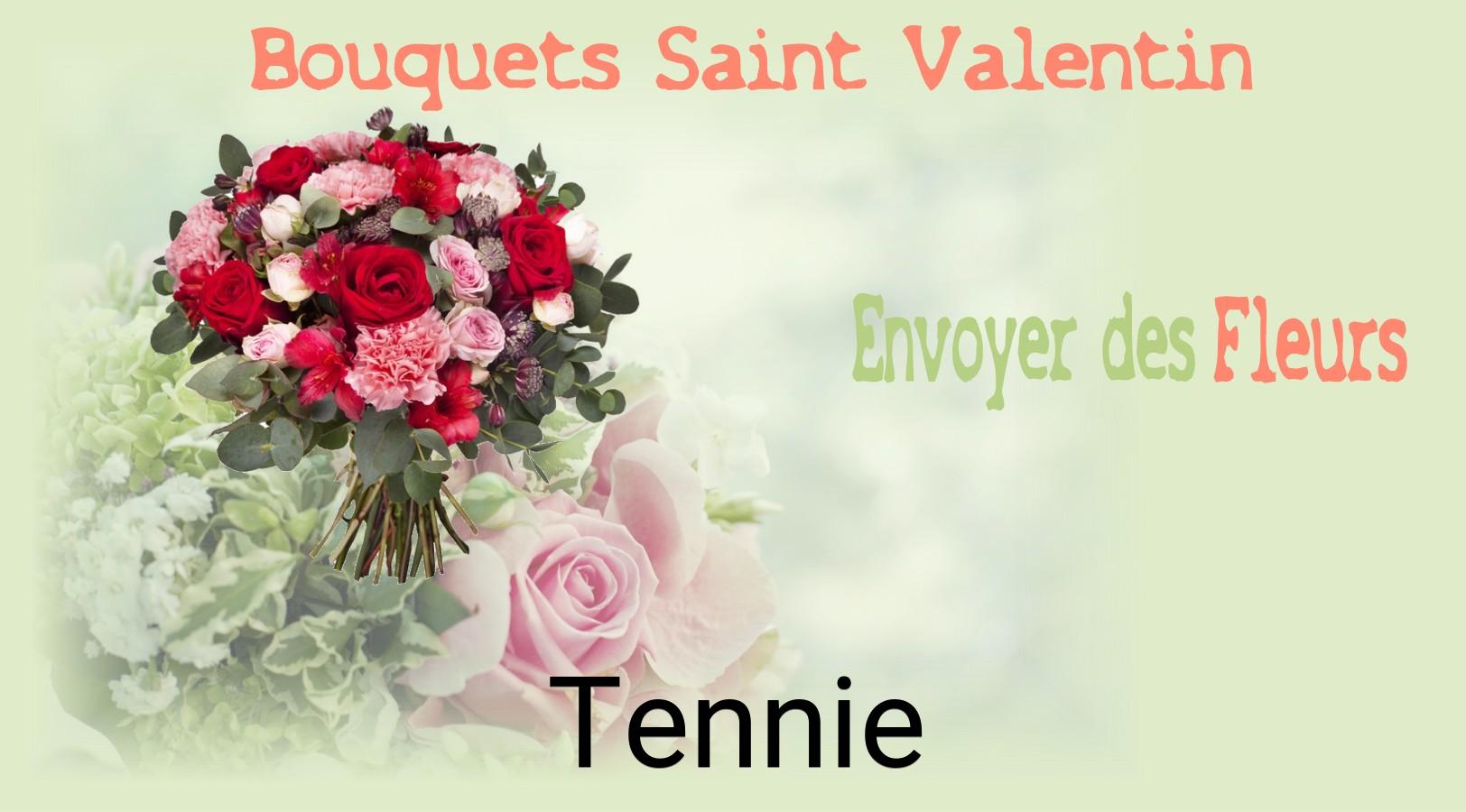 Roses de Saint-Valentin livrées à Tennie